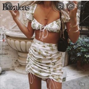 Cute two piece set for the summer!